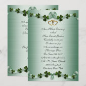 Ierse bruiloft Uitnodigingen (Voorkant / Achterkant)