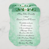 Ierse bruiloft Uitnodigingselegant Kaart (Voorkant / Achterkant)