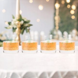 Ierse bruiloft whisky glas
