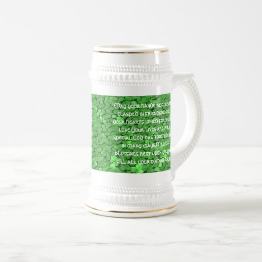 Ierse bruiloft - zegening bierpul (Voorkant rechts)