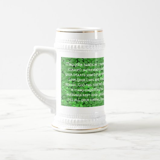 Ierse bruiloft - zegening bierpul (Links)