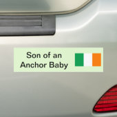 Ierse bumpersticker (Op auto)