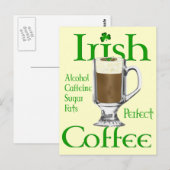 Ierse cadeautjes van Coffee-liefhebbers Briefkaart (Voorkant / Achterkant)