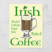 Ierse cadeautjes van Coffee-liefhebbers Briefkaart (Voorkant)