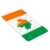 Ierse Canadese Vlag Magneet (Rechterzijde)