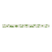 Ierse charme grillige St Patrick's Day Grosgrain Lint (Voorkant)