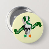 Ierse charme St Patrick's day Ronde Button 7,6 Cm (Voorkant /achterkant)