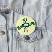 Ierse charme St Patrick's day Ronde Button 7,6 Cm (In situ)