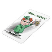 Ierse Cheers! Flexibel magneet (Linkerzijde)