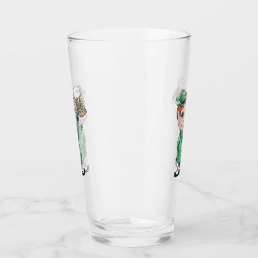 Ierse Cheers! Glazen beker (Links)