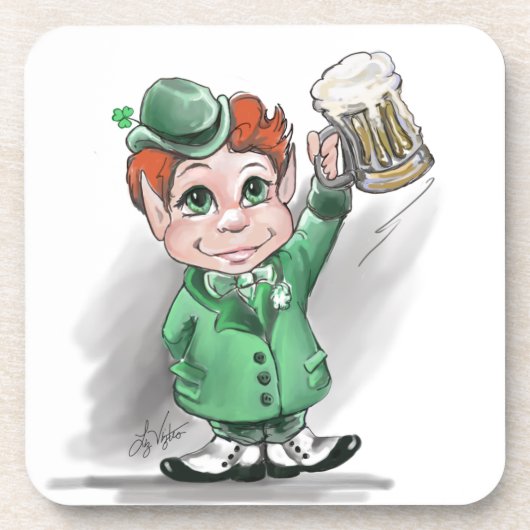 Ierse Cheers! Onderzetter van kurk (Voorkant)