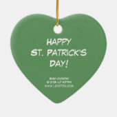 Ierse Cheers! Ornament (Achterkant)
