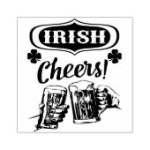 Ierse Cheers Rubberstempel (Afrduk)