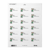Ierse Cheers! St Patrick's Day Address Label (Full Sheet)