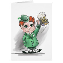 Ierse Cheers! St Patrick's Day Blank Wenskaart
