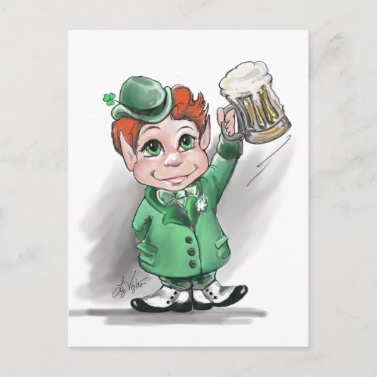 Ierse Cheers! St Patrick's Day Briefkaart (Voorkant)