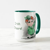 Ierse Cheers! St Patrick's Day Mok (Voorkant rechts)