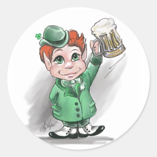 Ierse Cheers! Sticker (Voorkant)