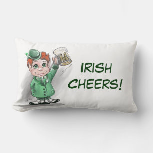 Ierse Cheers! Throw Lumbar Pillow Kussen