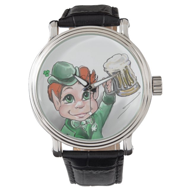 Ierse Cheers! Volgen Horloge (Voorkant)
