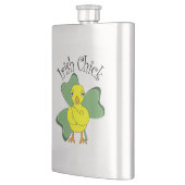 Ierse Chick Tekst Shamrock Flacon (Links)