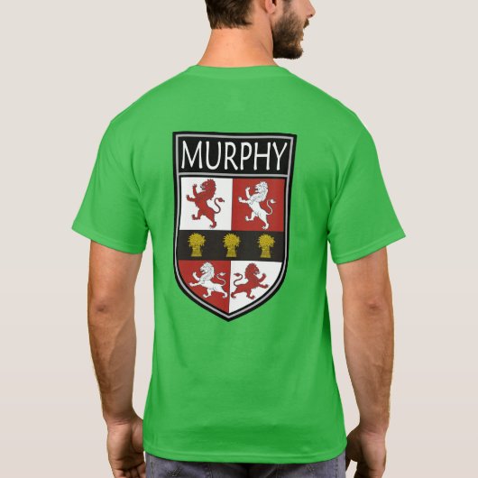 Ierse Clan Crest - Murphy T-shirt (Achterkant)