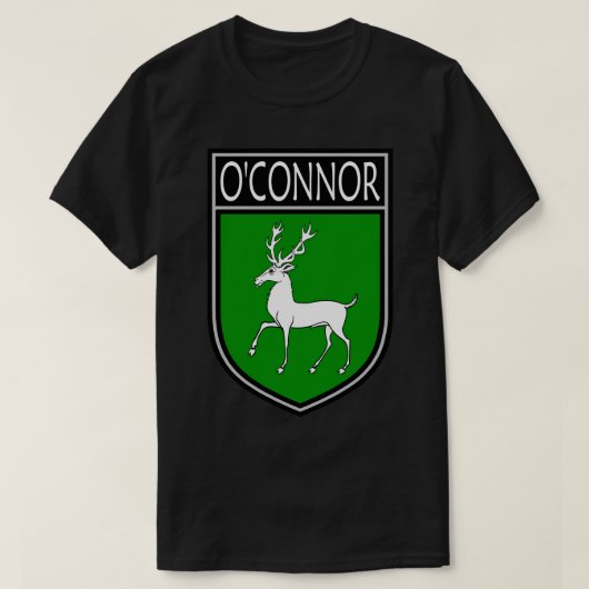 Ierse Clan Crest OConnor T-shirt (Design voorkant)