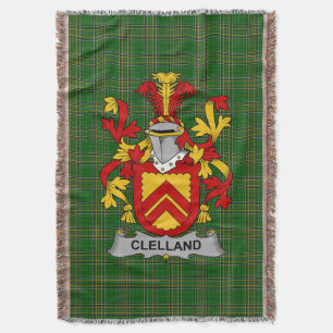 Ierse Clelland of McClelland Wapen van Familie Deken