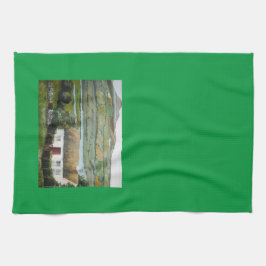 Ierse Cottage Landschap Keukenhanddoek