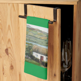 Ierse Cottage Landschap Keukenhanddoek