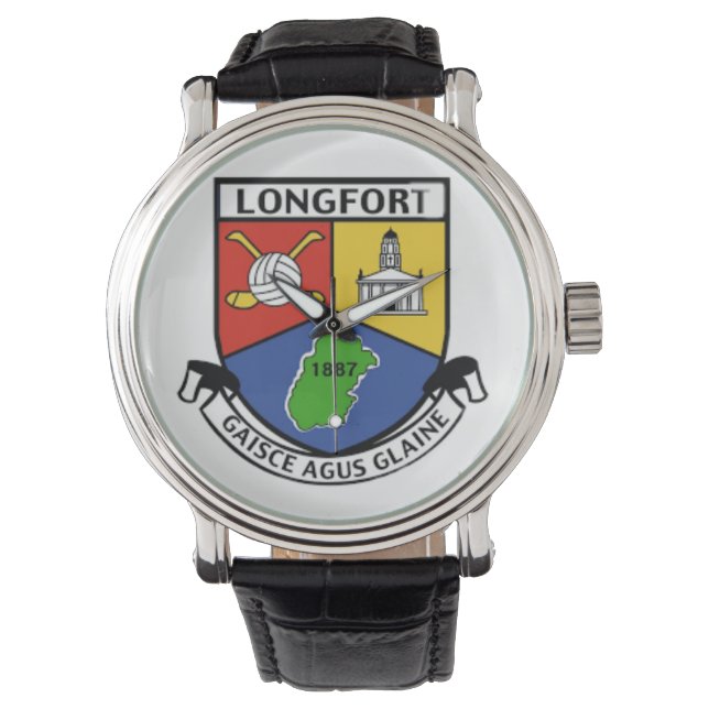 Ierse County Herenhorloges Co.Longford. Horloge (Voorkant)