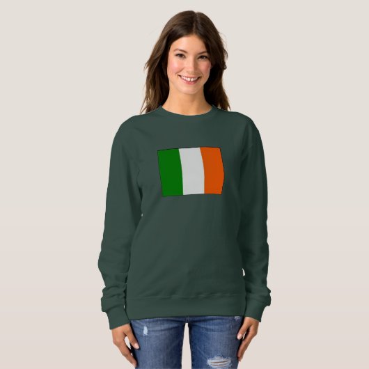 Ierse Dames Sweatshirt  (Voorkant volledig)