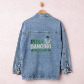 Ierse Dancing Oma Ierse Stap Dancer Vrouwen Denim Jacket (Hangar)