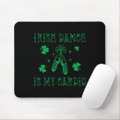 Ierse Dans Is Mijn Cardio St. Patrick's Dag  Muismat (Met muis)