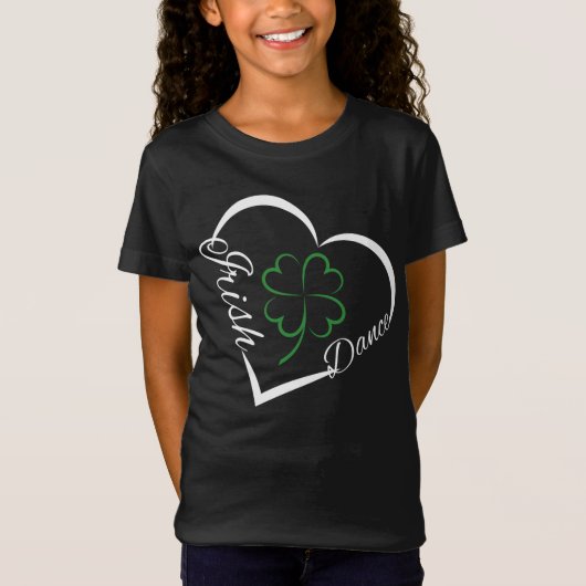 Ierse dans liefde t-shirt (Voorkant)