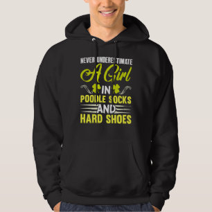 Ierse dans poedel Sokken en harde schoenen Hoodie