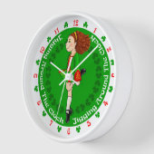 Ierse dansende grote klok (Hoek)