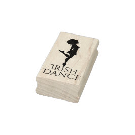 Ierse Danser Harde Schoen Dansen Zwart Wit Dansen Rubberstempel