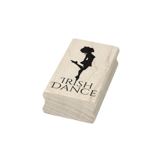 Ierse Danser Harde Schoen Dansen Zwart Wit Dansen Rubberstempel (Stempel)