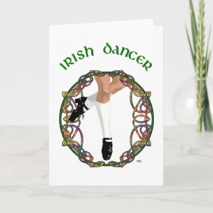 Ierse danser harde schoen kaart