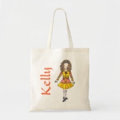 Ierse danser in Golds Tote Bag (Voorkant)