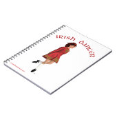 Ierse danser in het rood notitieboek (Linkerzijde)