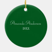 Ierse Danser Keramisch Ornament (Achterkant)