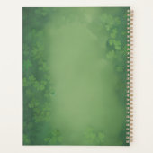 Ierse danser met Red Hair en Clovers Dance Planner (Achterkant)