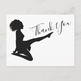 Ierse danseres danserend Soft Shoe Dance Briefkaart