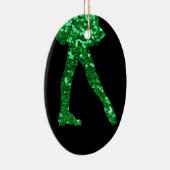 Ierse danseres dubbelzijdig keramisch ornament (Rechts)