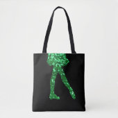 Ierse danseres dubbelzijdig tote bag (Voorkant)