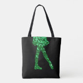 Ierse danseres dubbelzijdig tote bag (Achterkant)