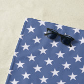 Ierse danseres en Amerikaanse vlaggestalte Strandlaken (In situ)