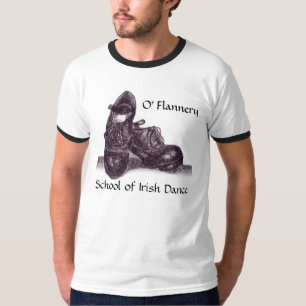 Ierse dansers leven voor Treble!-CustomizableT-Shi T-shirt